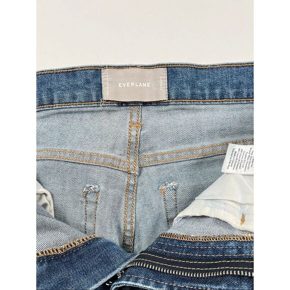 Everlane High Waist Straight Jeans Women’s Blue Denim Size 27 Reg Minimalist EUC - Picture 4 of 9